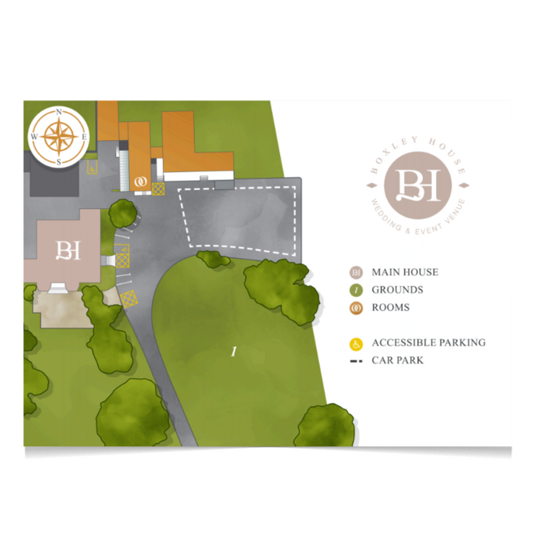 Boxley House - Map - 2023